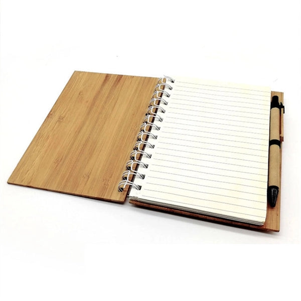 Bamboo Notebook with Pen