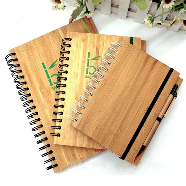 Bamboo Notebook with Pen
