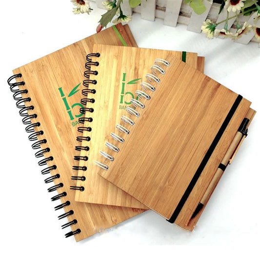 Bamboo Notebook with Pen