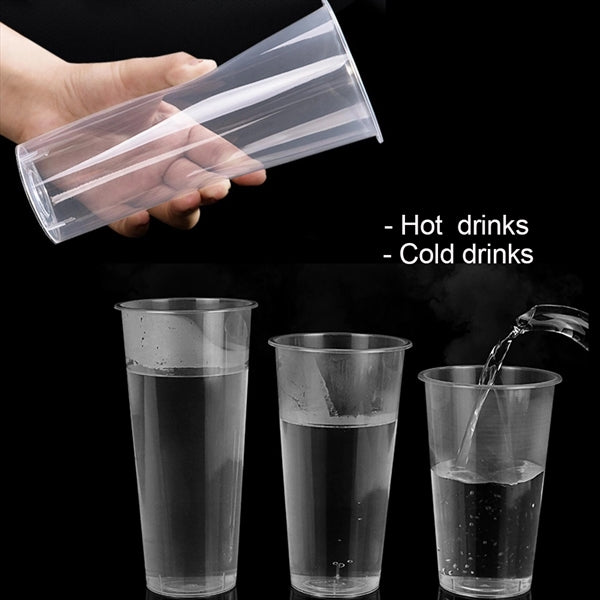 12oz Disposable Plastic Cup With Lid