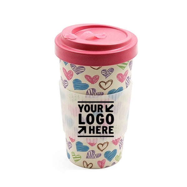 Eco Friendly Biodegradable Bamboo Fiber Water Cup