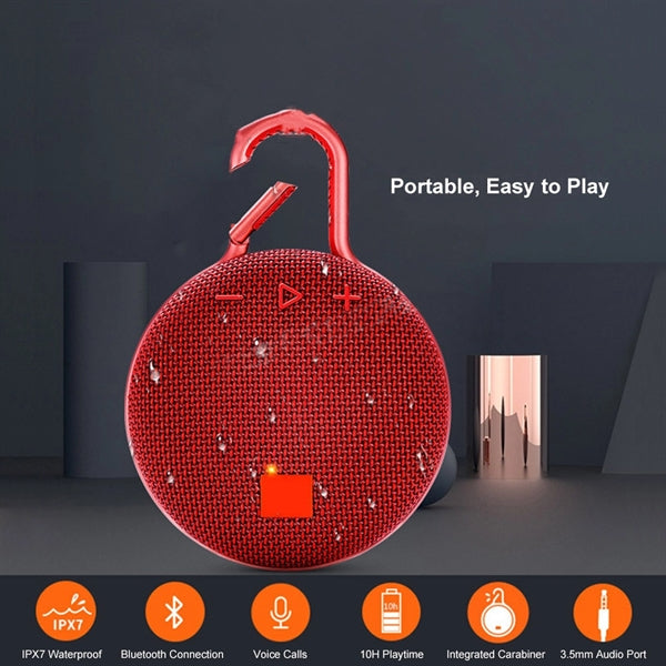 Portable Waterproof Wireless Bluetooth Speaker