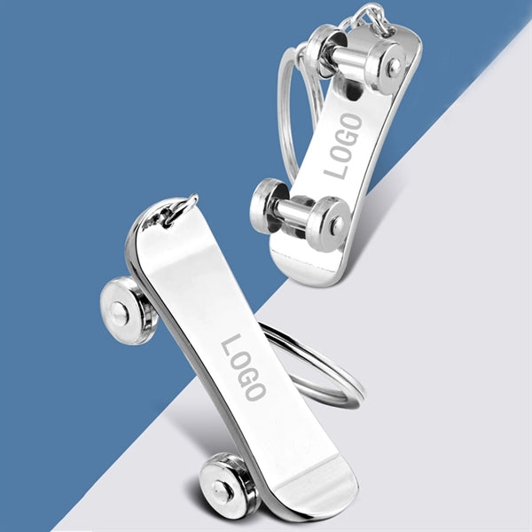 Funny Model Mini SkateBoard Keychains