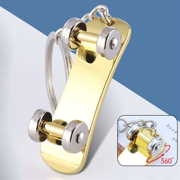 Funny Model Mini SkateBoard Keychains