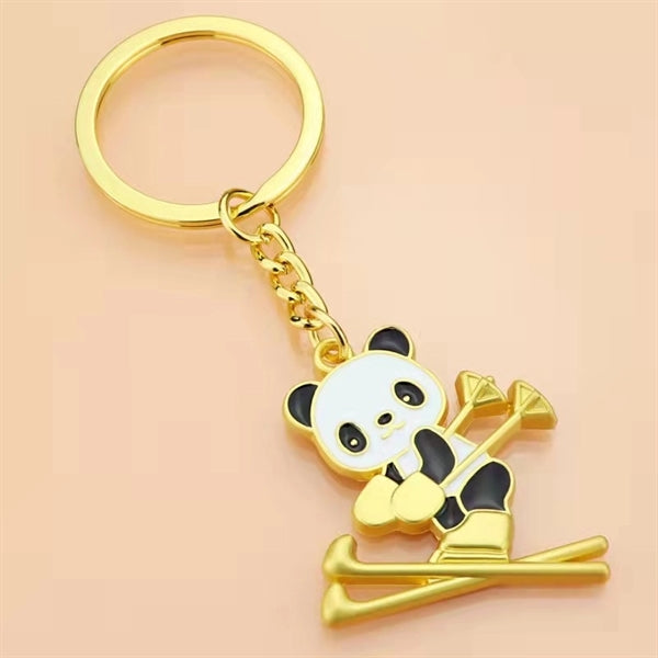 Panda keychain
