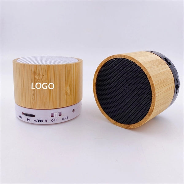 Small Audio Portable Wooden Wireless Bluetooth Speaker