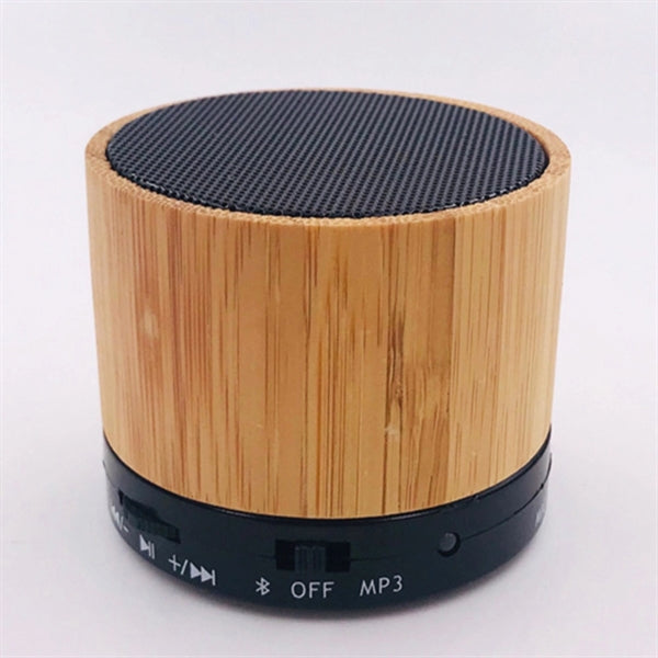 Small Audio Portable Wooden Wireless Bluetooth Speaker