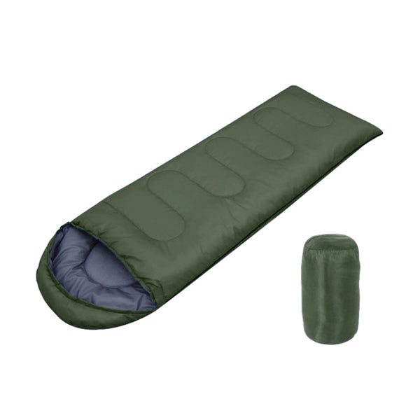 Envelope Hooded Outdoor Sleeping Bag
