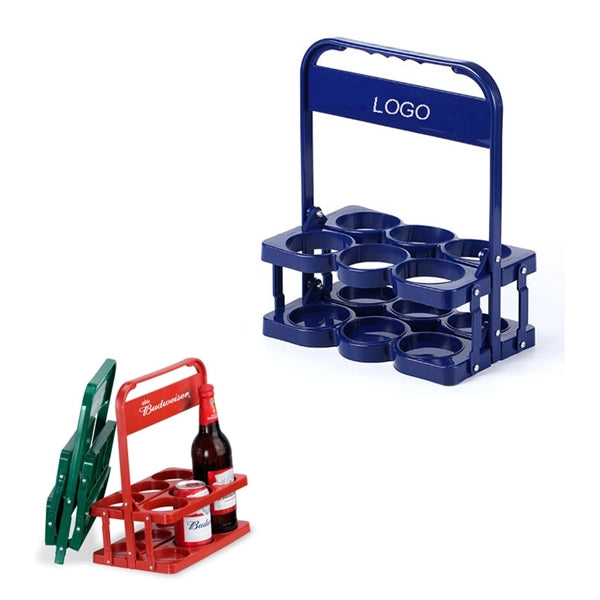 Foldable Beer Bottle Basket