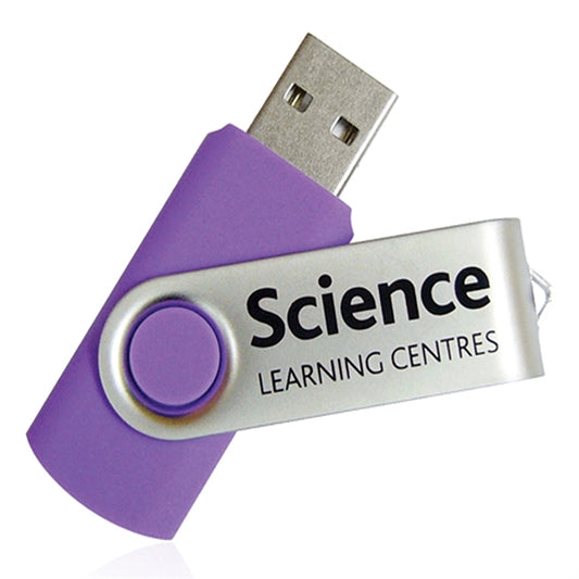 Metal Swivel Twister USB Pen Drives