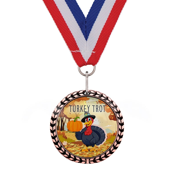1.75" Speed Medal w/ Full Color Dome Imprint