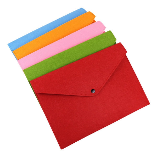 Felt File Folder Organizer Envelopes Durable Document Bag