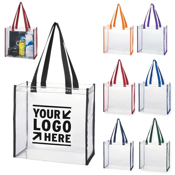 Clear PVC Tote Bag