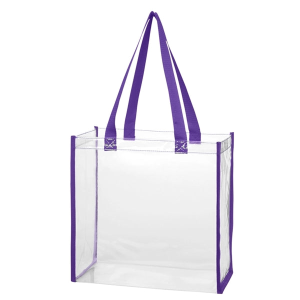Clear PVC Tote Bag
