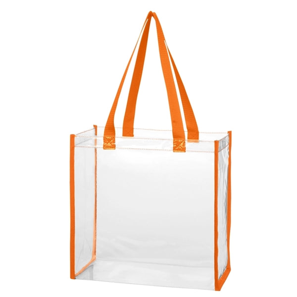 Clear PVC Tote Bag