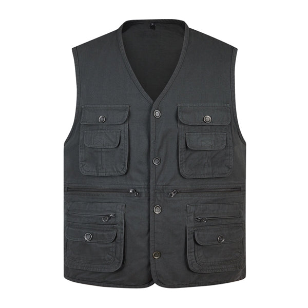 Outdoor Work Vest W/ Multi Pockets
