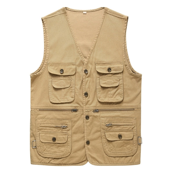 Outdoor Work Vest W/ Multi Pockets