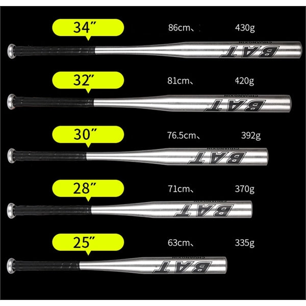 28 inch Lightweight Aluminum Alloy Self-Defense Baseball Bat