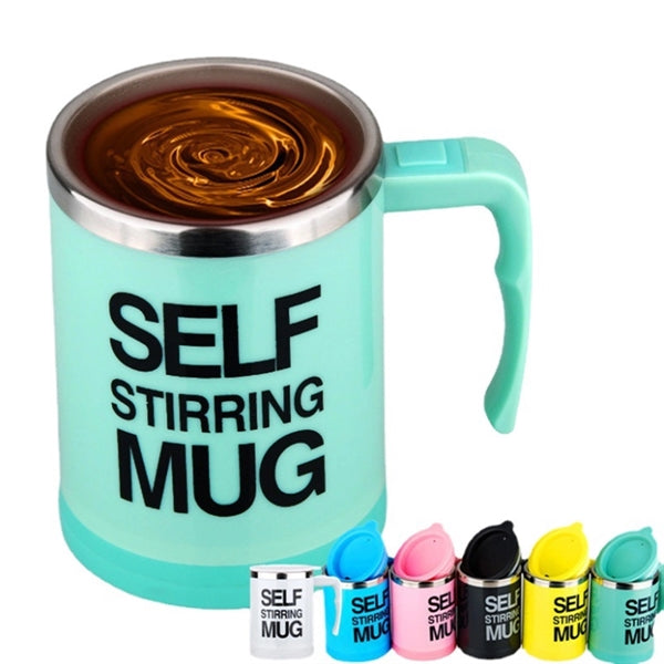 Travel Self Stirring Coffee Mug