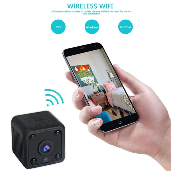 Wireless Smart Home Camera with Night Vision