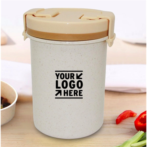 Wheat Straw Biodegradable Soup Cup Microwave Safe