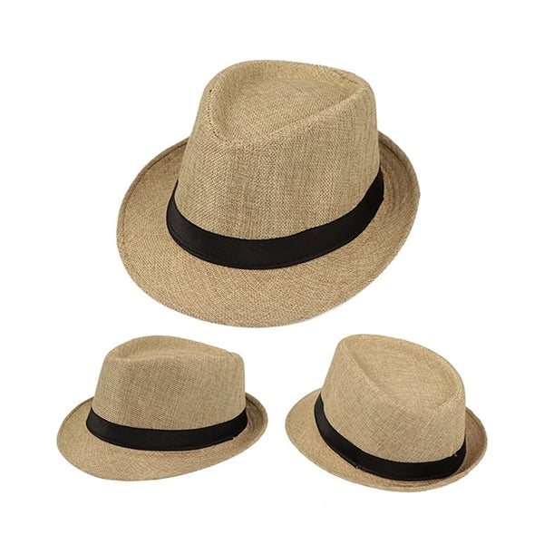 Unisex Short Brim Panama Hat