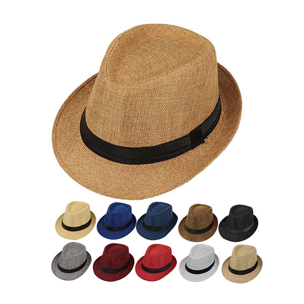 Unisex Short Brim Panama Hat