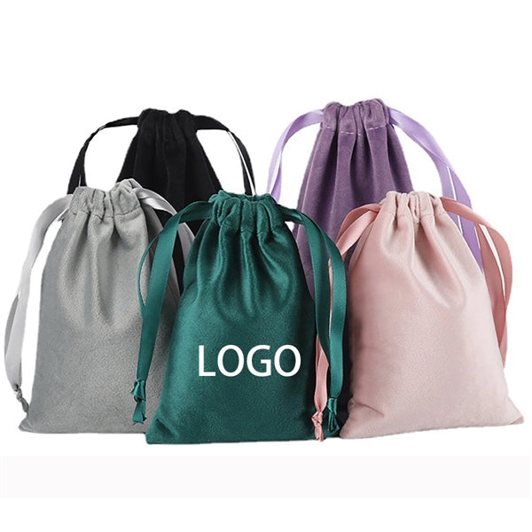 Luxury Velvet Drawstring Gift Bags for Gifts and Crafts.