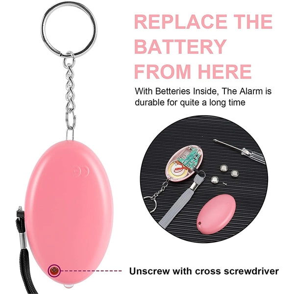 Personal Security Alarm Keychain
