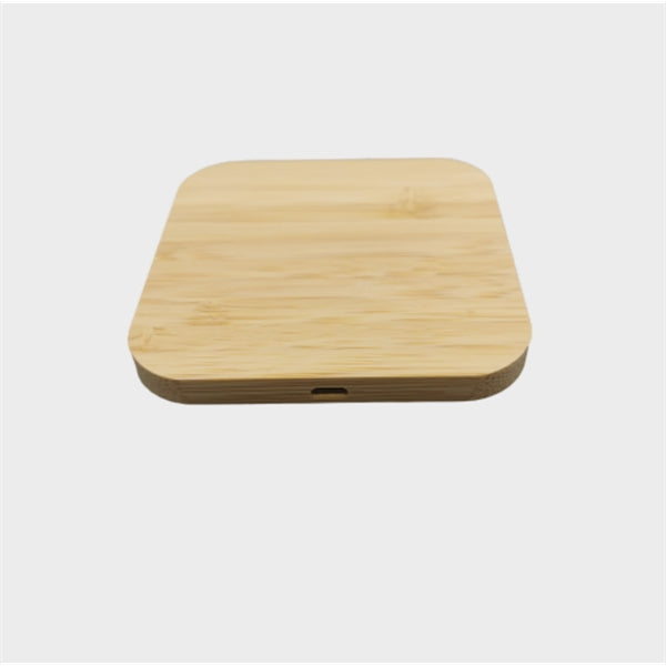 Wireless Mobile Biodegradable Bamboo Charger Pad