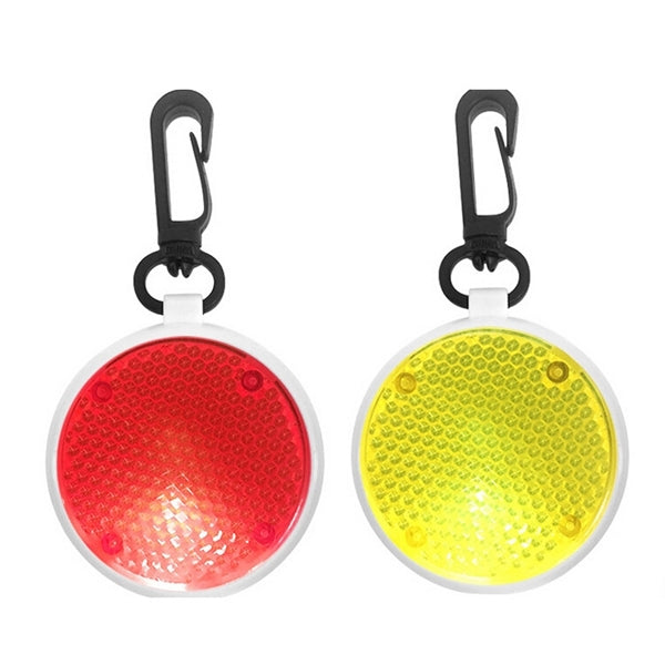 LED Running Light Mini Clip-on Safety Warning Reflector