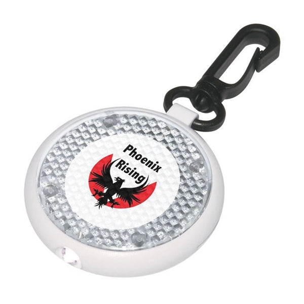 LED Running Light Mini Clip-on Safety Warning Reflector