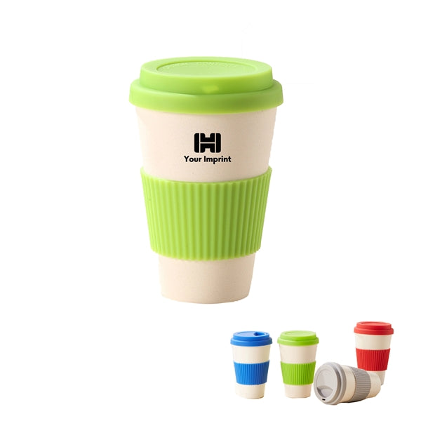 Eco-Friendly 16 oz Bamboo Fiber Tumbler