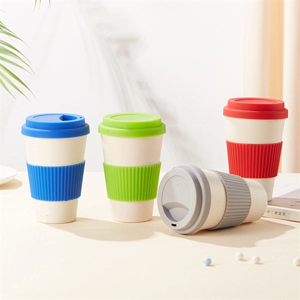 Eco-Friendly 16 oz Bamboo Fiber Tumbler