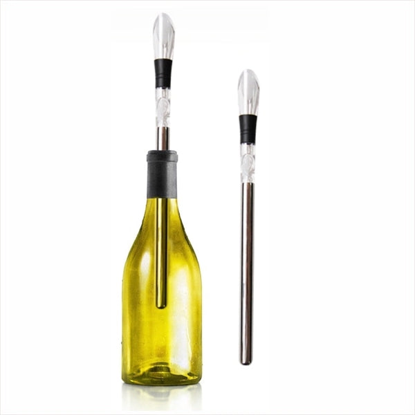 3-in-1 Stainless Steel Wine Bottle Cooler Stick