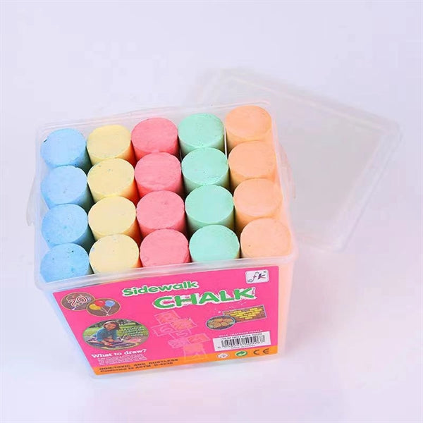 Sidewalk Chalk 20 Count- 5 colors