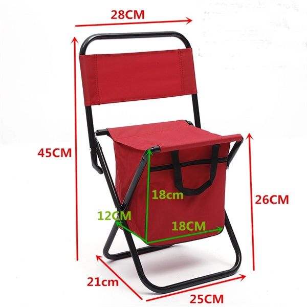 Portable Folding Backpack Chair and Cooler