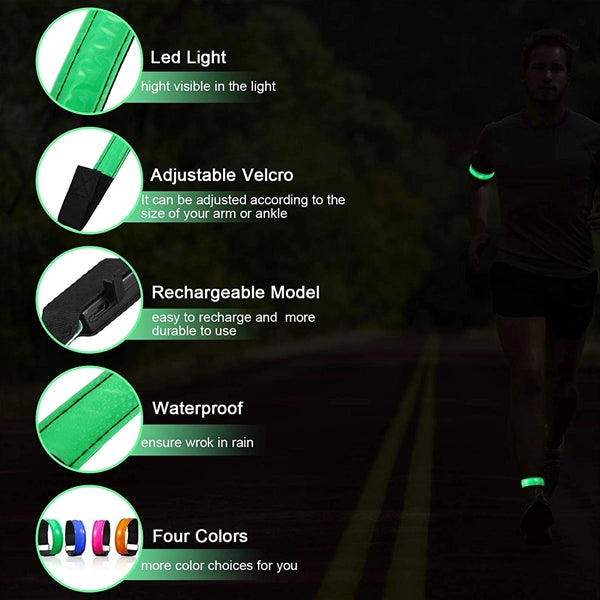 Rechargeable LED Armband