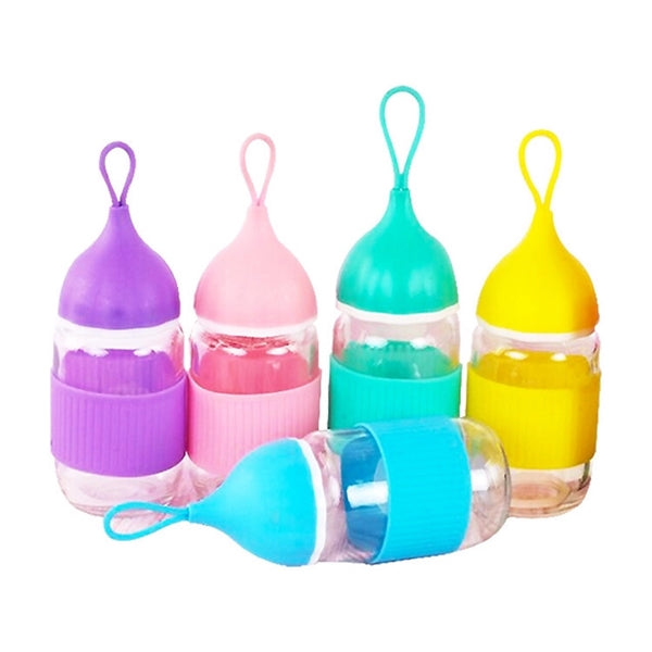 9.5oz Water Glass Bottle Rope Cup