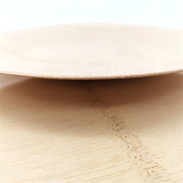 Round Bamboo Plates