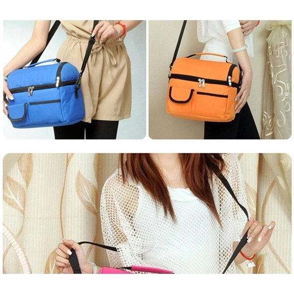 Dual Duty Lunch Cooler Bag