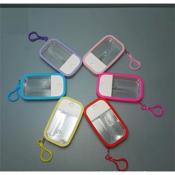 Compact Card-Sized Hand-Sanitizing Spray