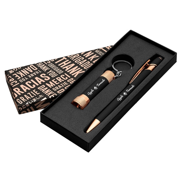 Ellipse & Chroma Softy Classic Thank You Gift set - - Laser