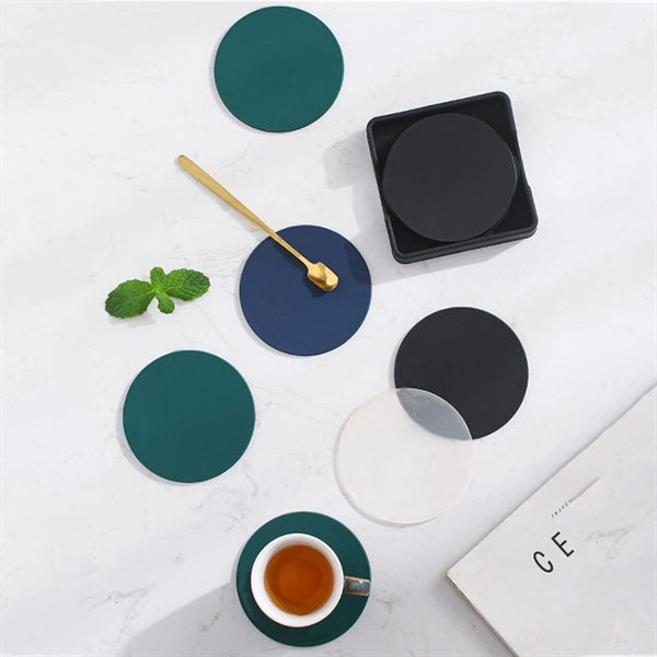 Round Rubber Coaster