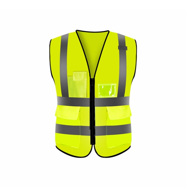 High Visibility Safety Reflective Vest With Pocket