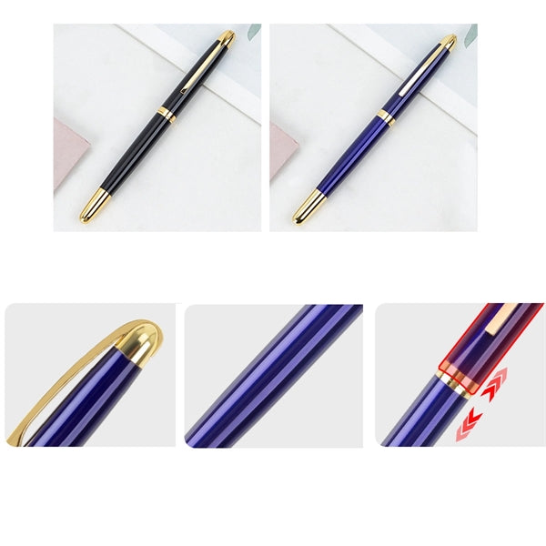 Retractable Metal Ballpoint Pen