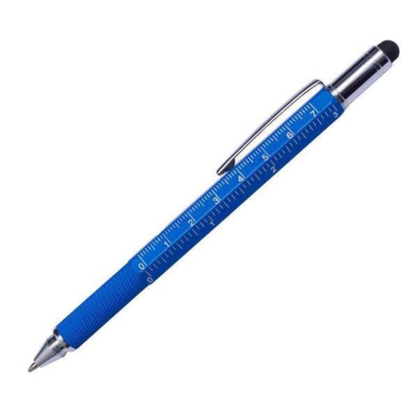 6 In 1 Plastic Multi Tool Touch Ballpoint Pen
