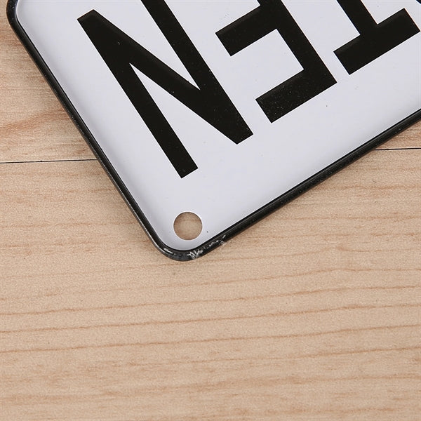 Metal Embossed Signage