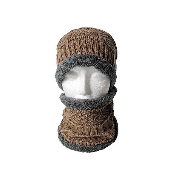 Winter Beanie Hat Scarf Set