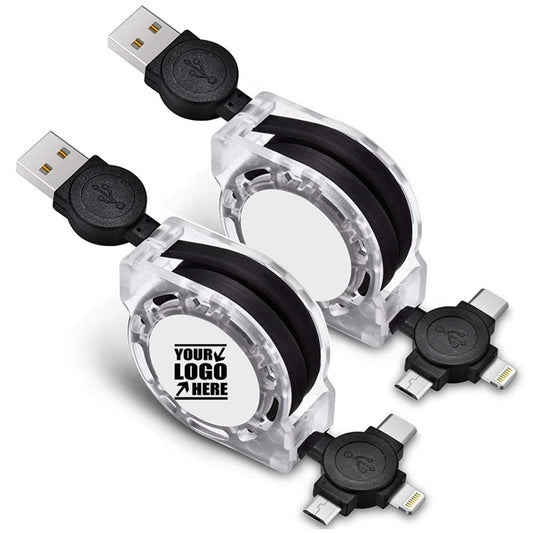 5Ft/1.5m Retractable Fast Charger Cord